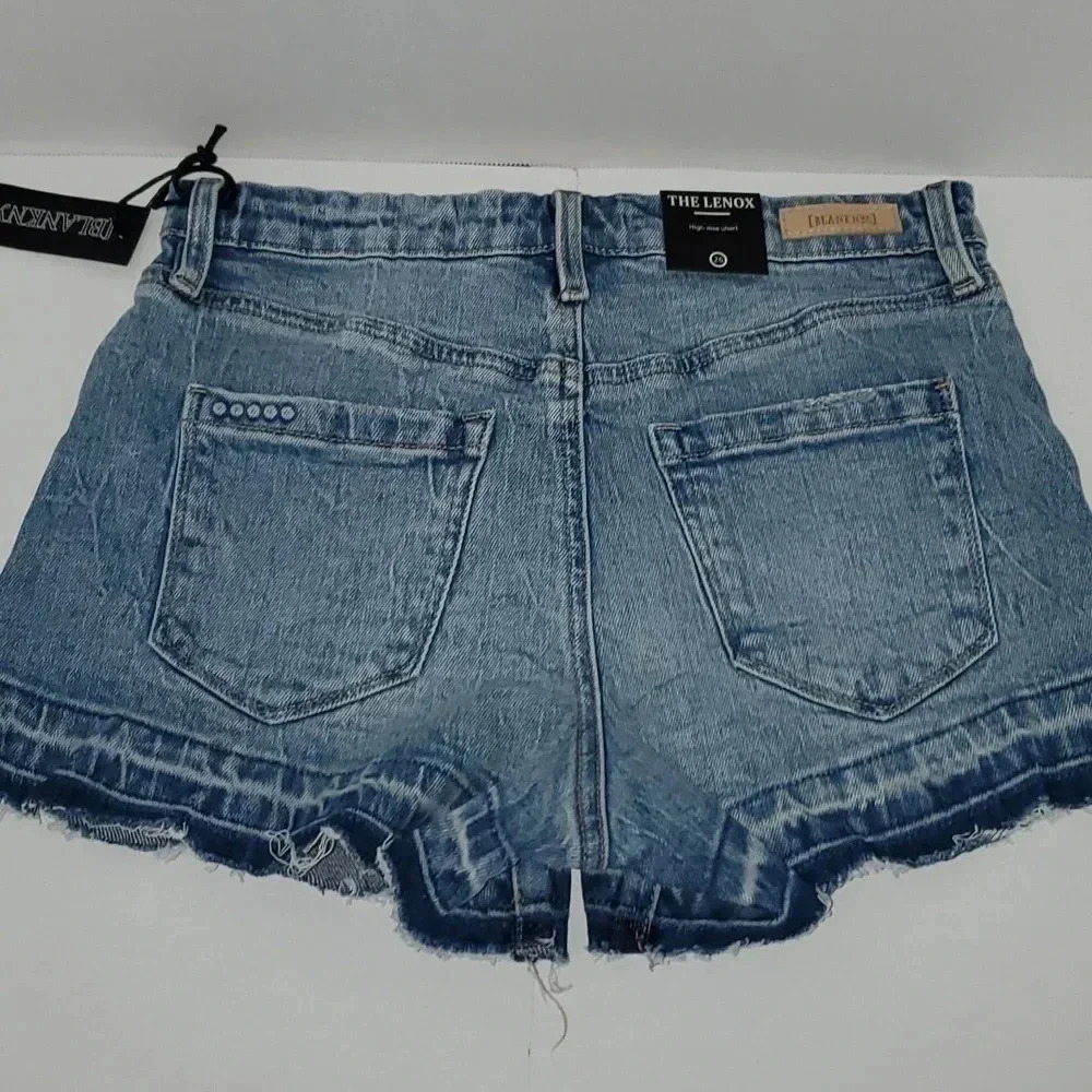 BLANK NYC "The Lenox" High Rise Cut Off Jean Shorts NWT Size 26